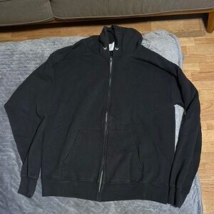 Men's Black Hoodie Sweater